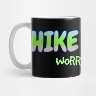 Hiking t-shirt designs Mug